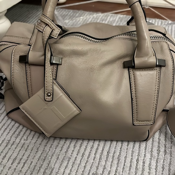 Beige handbag - Picture 2 of 5